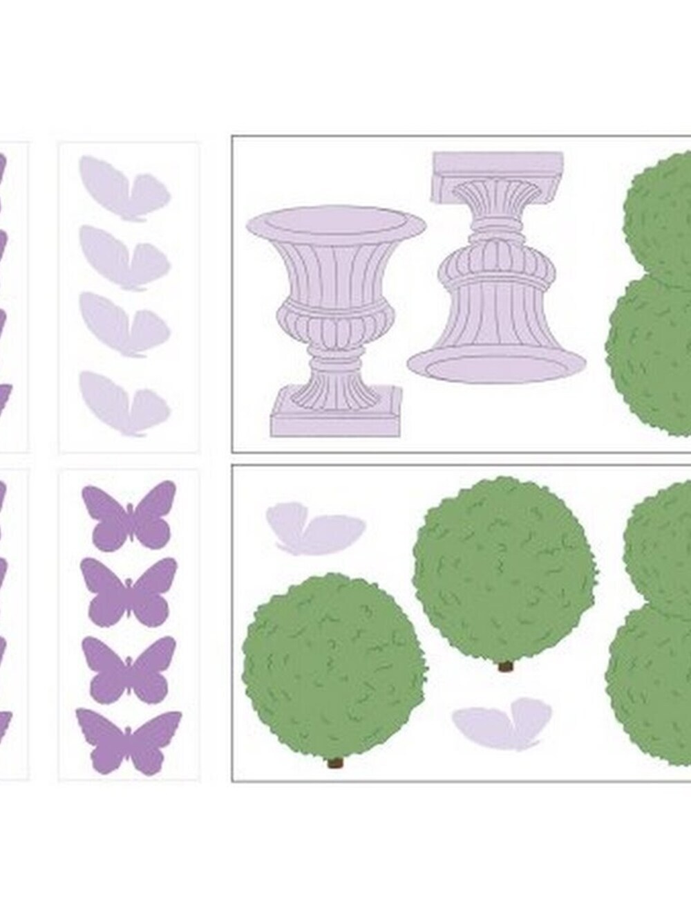 NEW WallPops Papillon Wall Decals by Petit Tresor